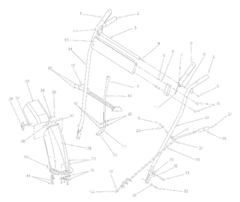 Part Location Diagram of 705-5233A Husky HKY PART
